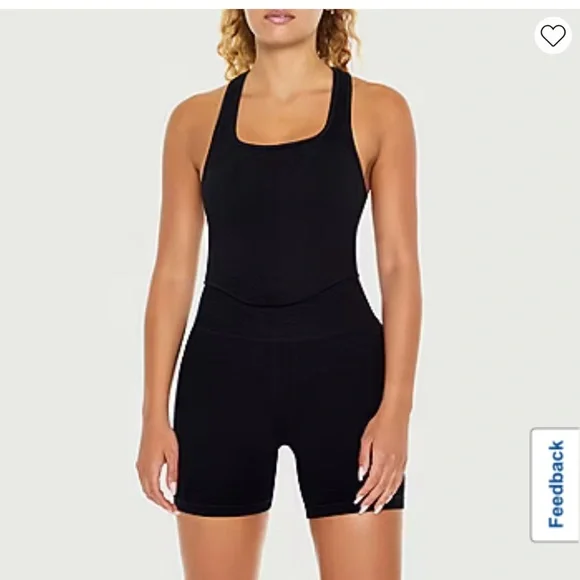 Forever 21 Womens Juniors Square Neck Sleeveless Seamless Active Tank Top - Picture 1 of 7